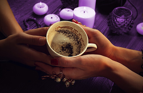lectura de borra de café INDARA